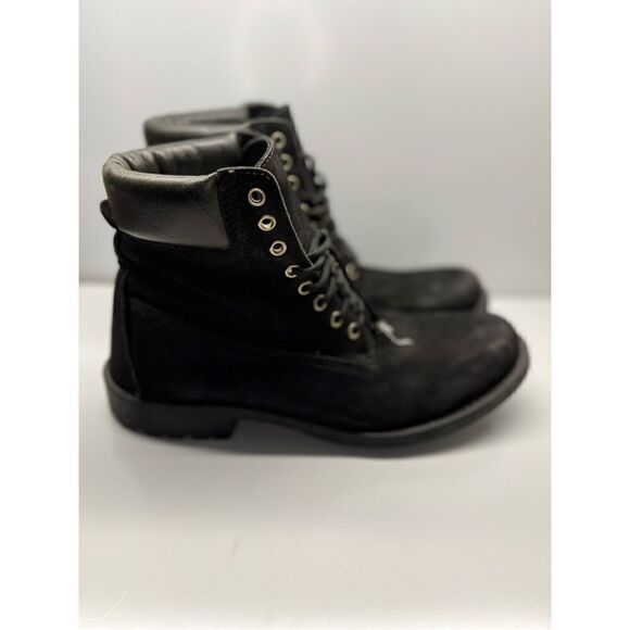 STEVE MADDEN Men’s Black Leather Boots Made In Mexico Pasam 910 Size 11M main image 8